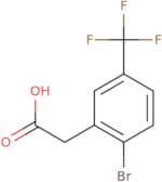 2-(2-bromo-5-(trifluoromethyl)phenyl)acetic acid