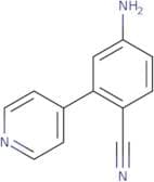 4-Amino-2-(pyridin-4-yl)benzonitrile