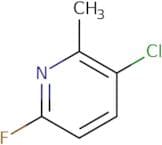 3-Chloro-6-fluoro-2-methylpyridine