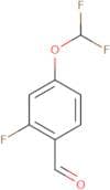 4-(Difluoromethoxy)-2-fluorobenzaldehyde
