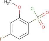 4-Fluoro-2-methoxybenzene-1-sulfonyl chloride
