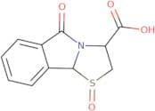 5-Oxo-2,3,5,9b-tetrahydro[1,3]thiazolo[2,3-a]isoindole-3-carboxylic acid 1-oxide