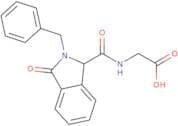 2-[(2-Benzyl-3-oxo-2,3-dihydro-1H-isoindol-1-yl)formamido]acetic acid
