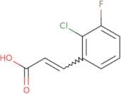 (2E)-3-(2-Chloro-3-fluorophenyl)prop-2-enoic acid