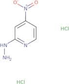 2-Hydrazinyl-4-nitropyridine dihydrochloride