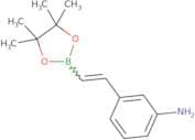 3-[(E)-2-(Tetramethyl-1,3,2-dioxaborolan-2-yl)ethenyl]aniline