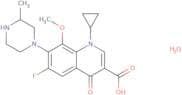Gatifloxacin hydrate