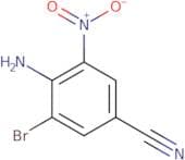 4-Amino-3-bromo-5-nitrobenzonitrile