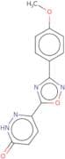 6-[3-(4-Methoxyphenyl)-1,2,4-oxadiazol-5-yl]-2,3-dihydropyridazin-3-one