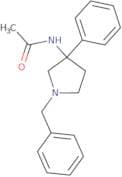 N-(1-Benzyl-3-phenylpyrrolidin-3-yl)acetamide