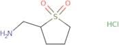 2-(Aminomethyl)tetrahydrothiophene 1,1-dioxide hydrochloride