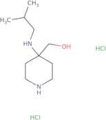 {4-[(2-Methylpropyl)amino]piperidin-4-yl}methanol dihydrochloride