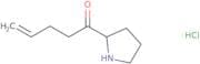 1-(Pyrrolidin-2-yl)pent-4-en-1-one hydrochloride