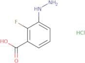 2-Fluoro-3-hydrazinylbenzoic acid hydrochloride