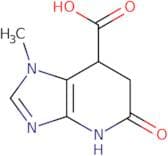 1-Methyl-5-oxo-1H,4H,5H,6H,7H-imidazo[4,5-b]pyridine-7-carboxylic acid