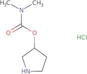 Pyrrolidin-3-yl N,N-dimethylcarbamate hydrochloride