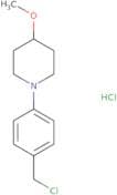 1-[4-(Chloromethyl)phenyl]-4-methoxypiperidine hydrochloride