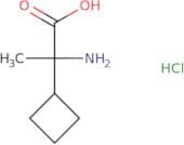 2-Amino-2-cyclobutylpropanoic acid hydrochloride