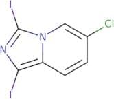 6-Chloro-1,3-diiodoimidazo[1,5-a]pyridine