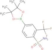 4-(4,4,5,5-Tetramethyl-1,3,2-dioxaborolan-2-yl)-2-(trifluoromethyl)benzenesulfonamide
