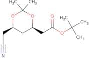 tert-Butyl (4R,6R)-6-cyanomethyl-2,2-dimethyl-1,3-dioxane-4-acetate