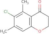 6-Chloro-5,7-dimethyl-3,4-dihydro-2H-1-benzopyran-4-one