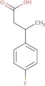 3-(4-Fluorophenyl)butanoic acid