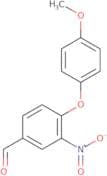 4-(4-Methoxyphenoxy)-3-nitrobenzaldehyde