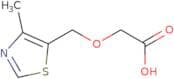 2-[(4-Methyl-1,3-thiazol-5-yl)methoxy]acetic acid