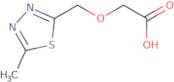 2-[(5-Methyl-1,3,4-thiadiazol-2-yl)methoxy]acetic acid