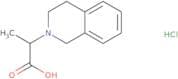 2-(1,2,3,4-Tetrahydroisoquinolin-2-yl)propanoic acid hydrochloride