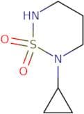2-Cyclopropyl-1λ⁶,2,6-thiadiazinane-1,1-dione