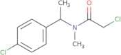 2-Chloro-N-[1-(4-chlorophenyl)ethyl]-N-methylacetamide