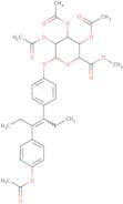 Acetyldiethylstilbestrol 2,3,4-tri-o-acetyl-β-D-glucuronide methyl ester