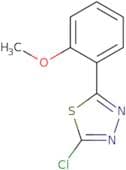 2-Chloro-5-(2-methoxyphenyl)-1,3,4-thiadiazole