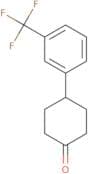 4-[3-(Trifluoromethyl)phenyl]cyclohexan-1-one