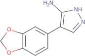 4-(1,3-Dioxaindan-5-yl)-1H-pyrazol-5-amine