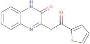 3-(2-Oxo-2-(thiophen-2-yl)ethyl)quinoxalin-2(1H)-one