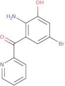 2-(2-Amino-5-bromo-3-hydroxybenzoyl)pyridine