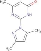 2-(3,5-Dimethyl-1H-pyrazol-1-yl)-6-methylpyrimidin-4-ol