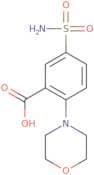 2-(Morpholin-4-yl)-5-sulfamoylbenzoic acid