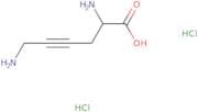 2,6-Diaminohex-4-ynoic acid dihydrochloride