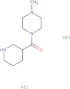 1-Methyl-4-(piperidine-3-carbonyl)piperazine dihydrochloride