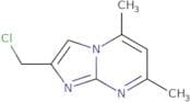 2-(Chloromethyl)-5,7-dimethylimidazo[1,2-a]pyrimidine
