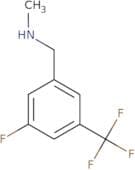 {[3-Fluoro-5-(trifluoromethyl)phenyl]methyl}(methyl)amine
