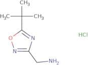 (5-tert-Butyl-1,2,4-oxadiazol-3-yl)methanamine hydrochloride