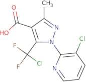 5-(Chlorodifluoromethyl)-1-(3-chloropyridin-2-yl)-3-methyl-1H-pyrazole-4-carboxylic acid