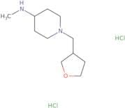 N-Methyl-1-(oxolan-3-ylmethyl)piperidin-4-amine dihydrochloride