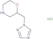 2-(1H-1,2,4-Triazol-1-ylmethyl)morpholine hydrochloride