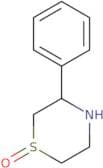 3-​Phenyl-thiomorpholine 1-​oxide